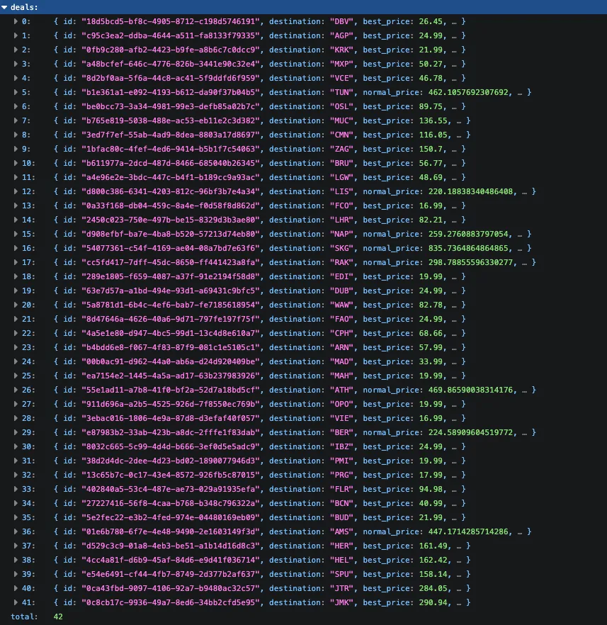 tracker-json-output