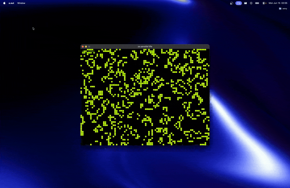 parallel game of life preview